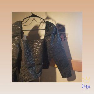 H&M Party Puffed Sleeve Shirt